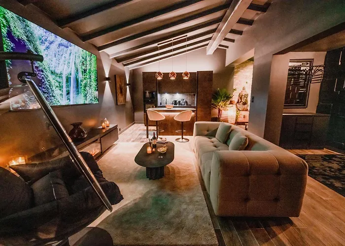 شقة Prestige - Jacuzzi - Luxe - Rooftop *